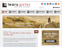 Tablet Screenshot of learygates.com